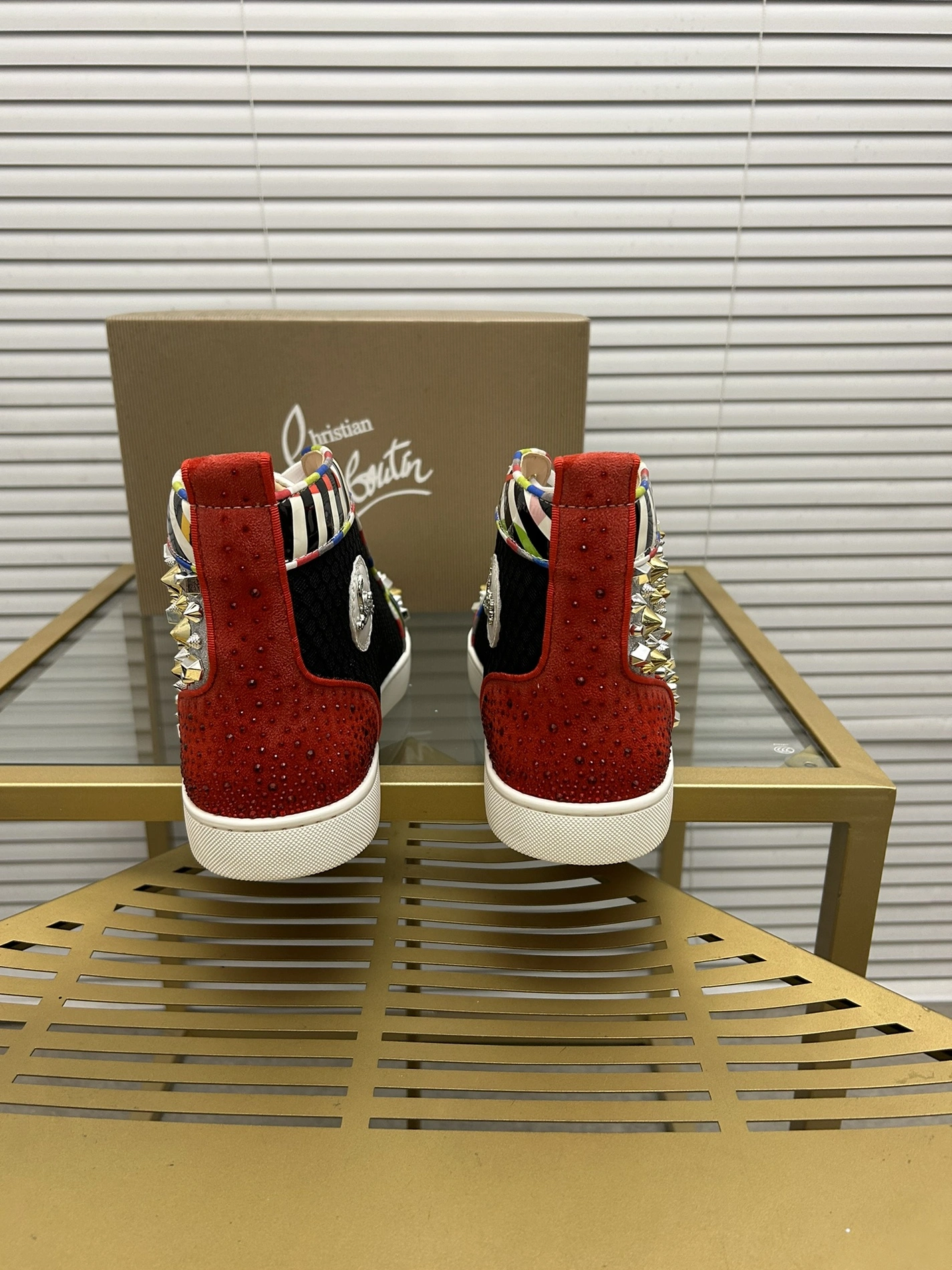 Christian Louboutin High Top Shoes For Men AllSeason 1109