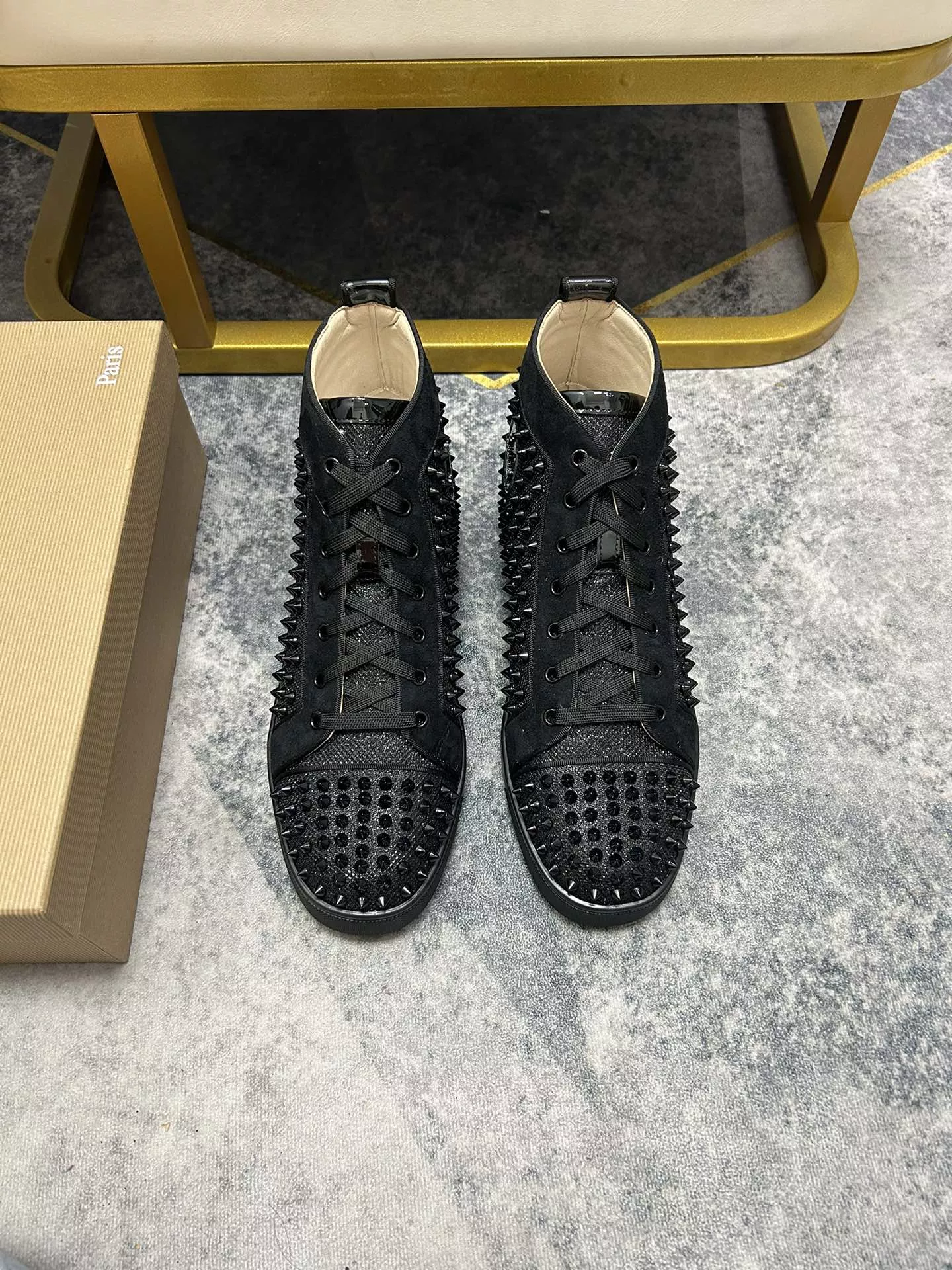 Christian Louboutin High Top Shoes For Men BestValue 4657