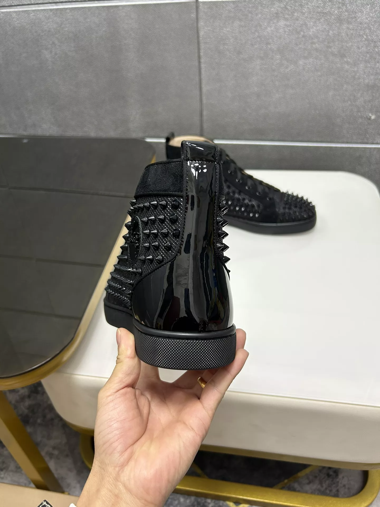 Christian Louboutin High Top Shoes For Men BestValue 4657