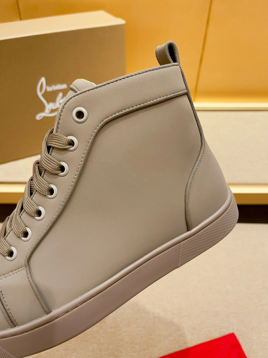 Christian Louboutin High Top Shoes For Men Bold 3245