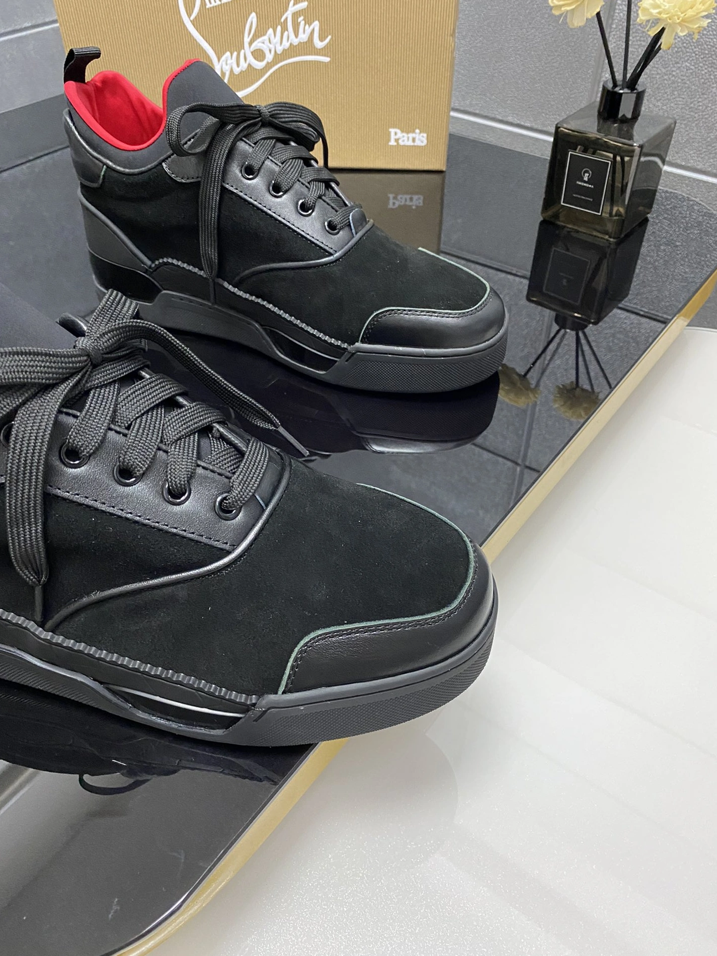 Christian Louboutin High Top Shoes For Men EasyMatch 6209