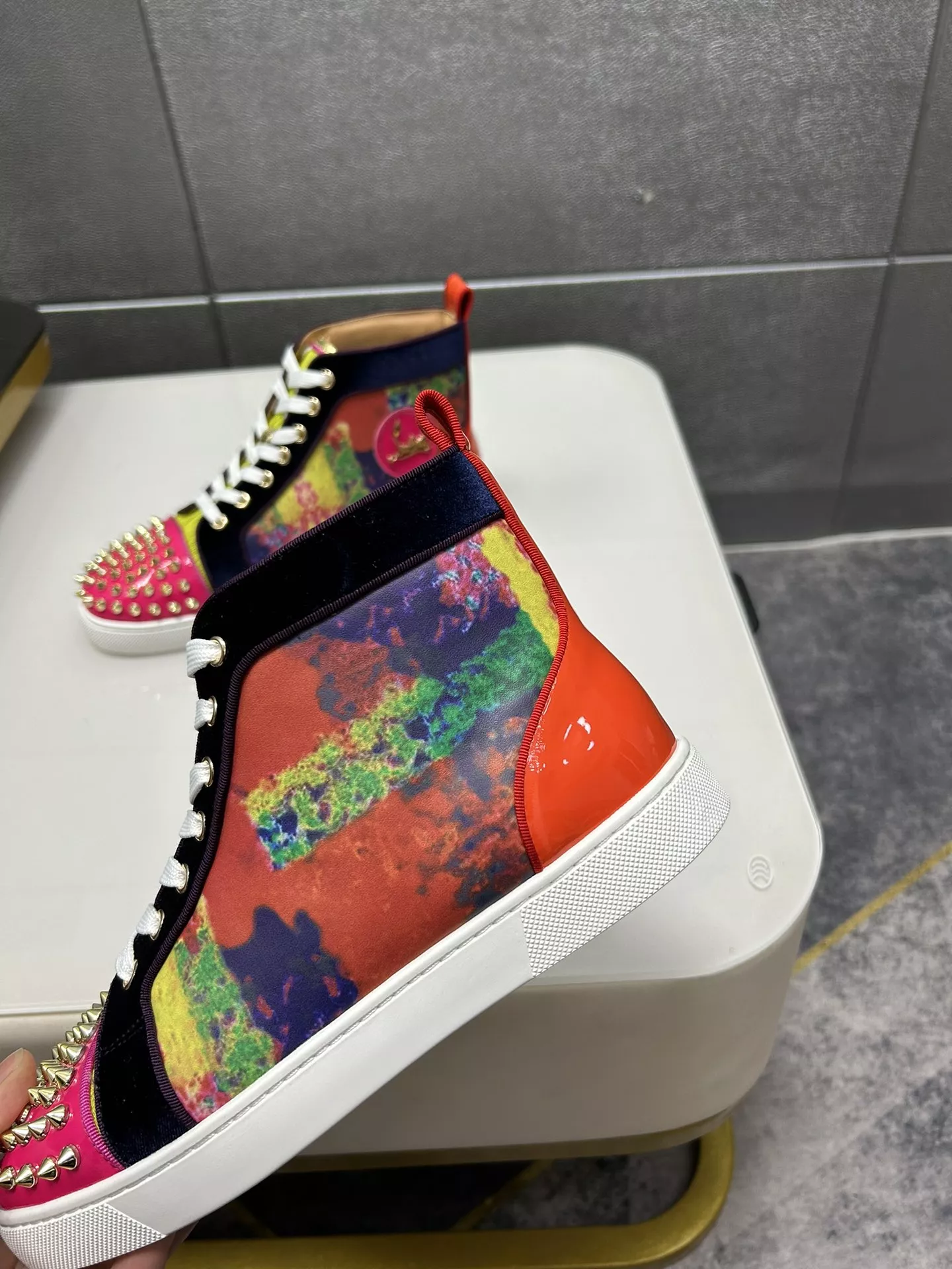 Christian Louboutin High Top Shoes For Men Efficient 6984