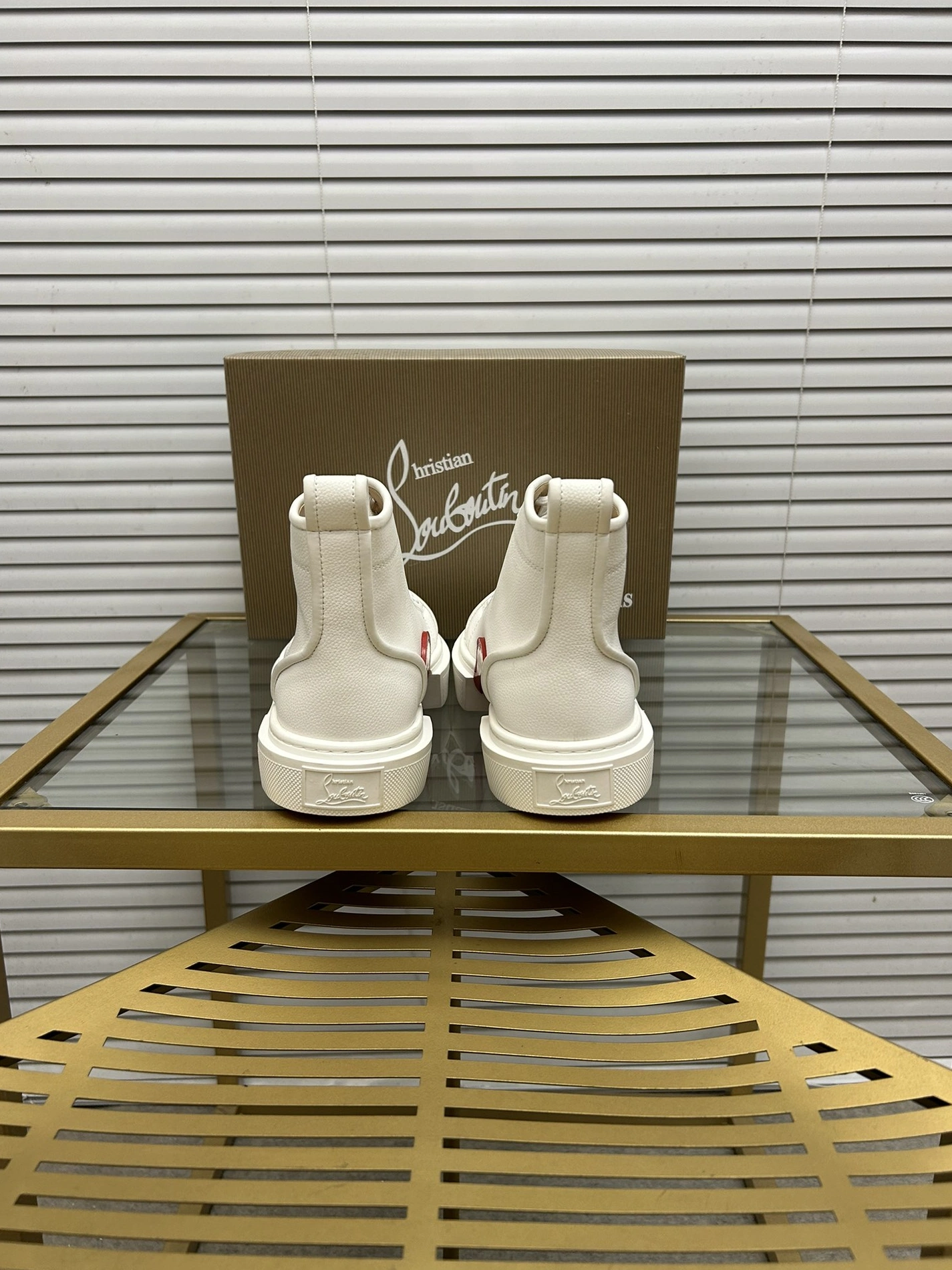 Christian Louboutin High Top Shoes For Men Efficient 7402