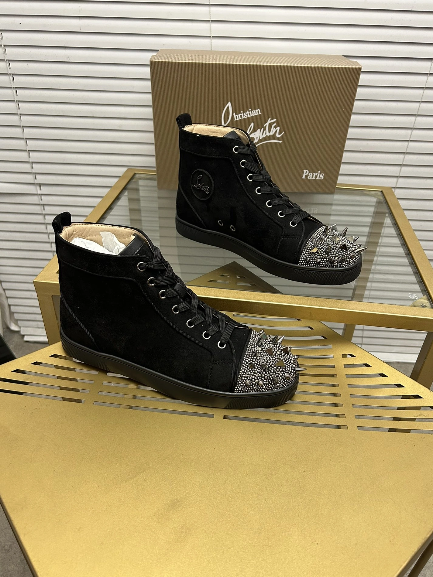 Christian Louboutin High Top Shoes For Men Reliable 928