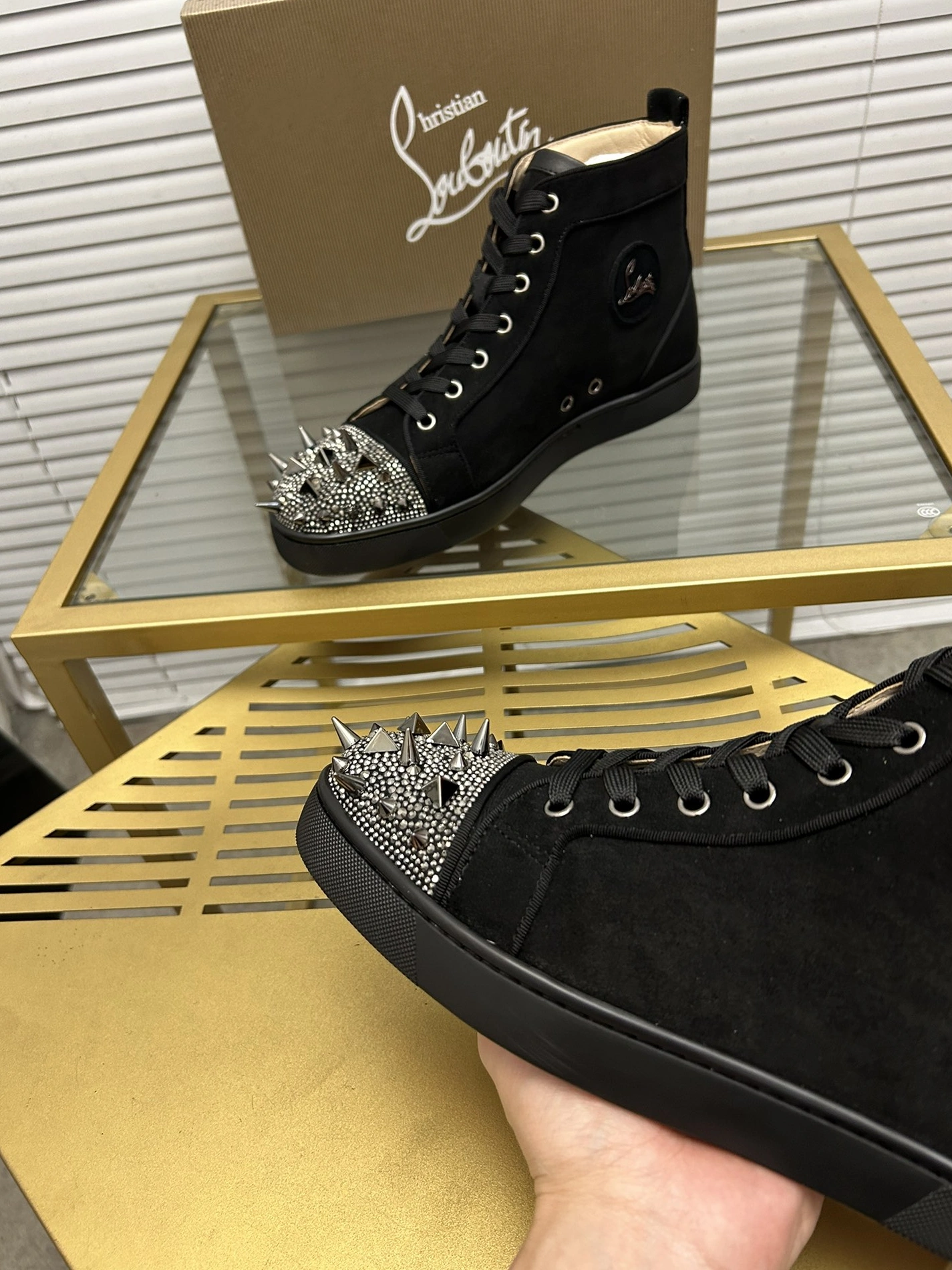 Christian Louboutin High Top Shoes For Men Reliable 928