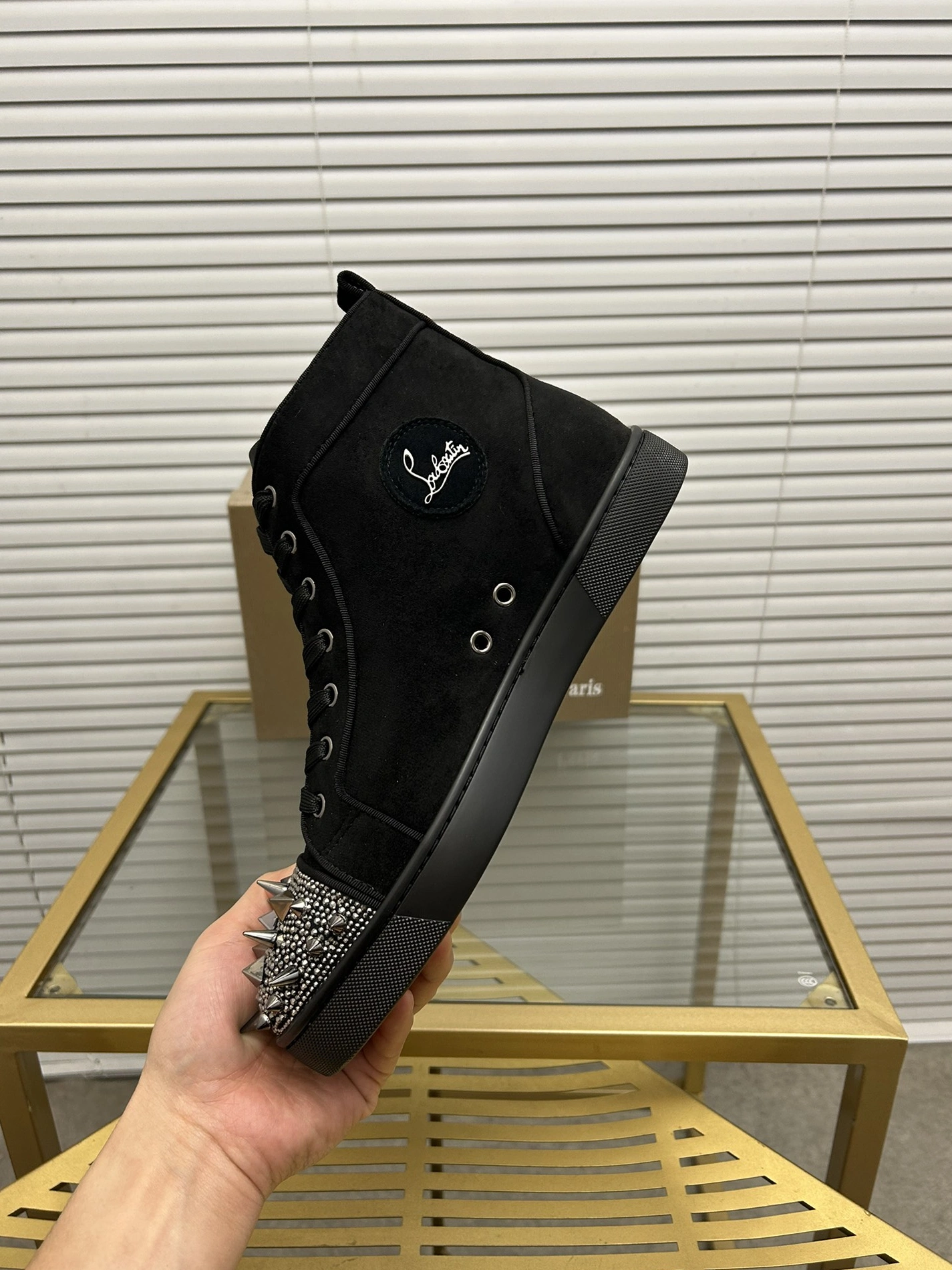 Christian Louboutin High Top Shoes For Men Reliable 928