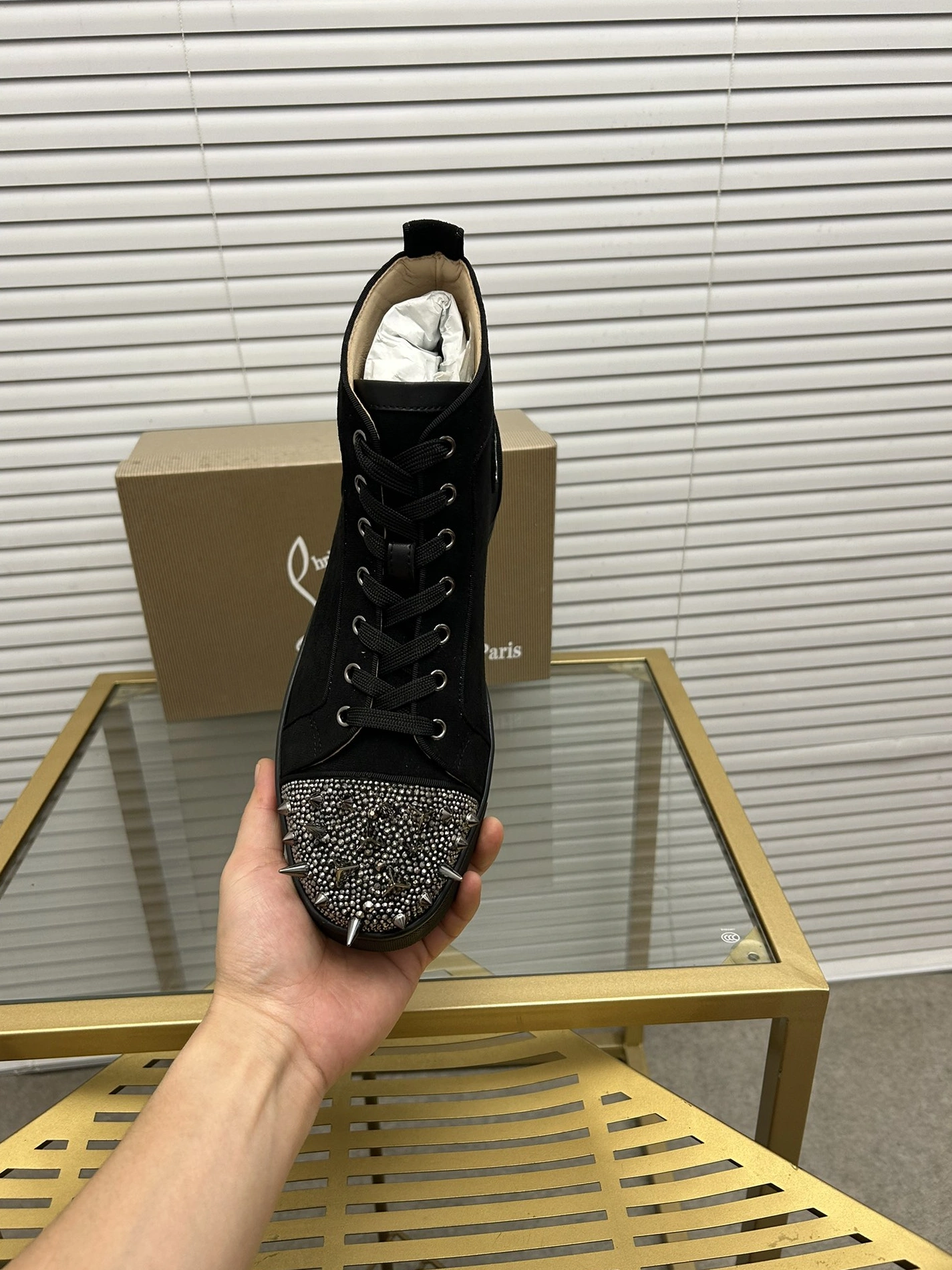 Christian Louboutin High Top Shoes For Men Reliable 928