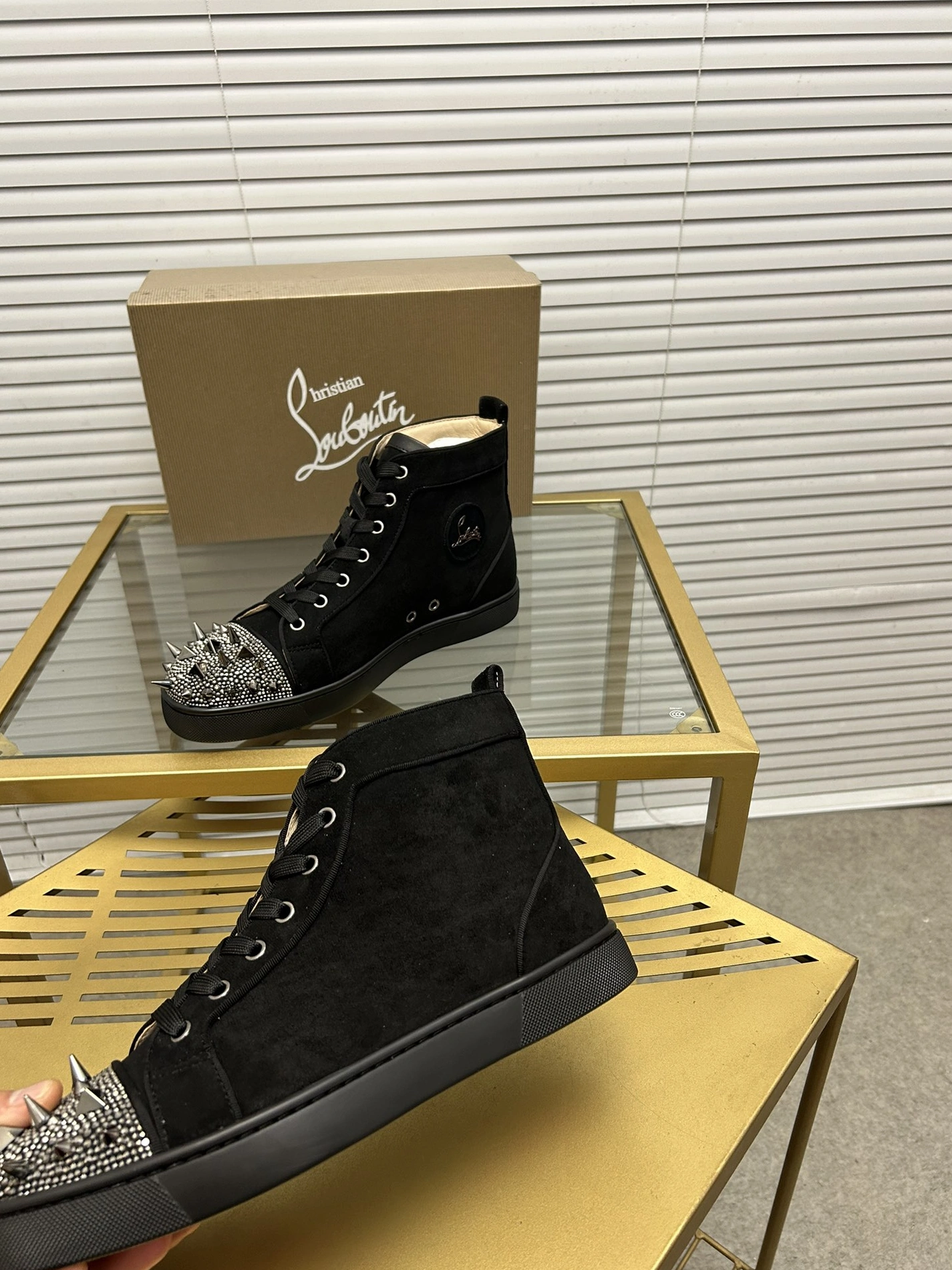 Christian Louboutin High Top Shoes For Men Reliable 928
