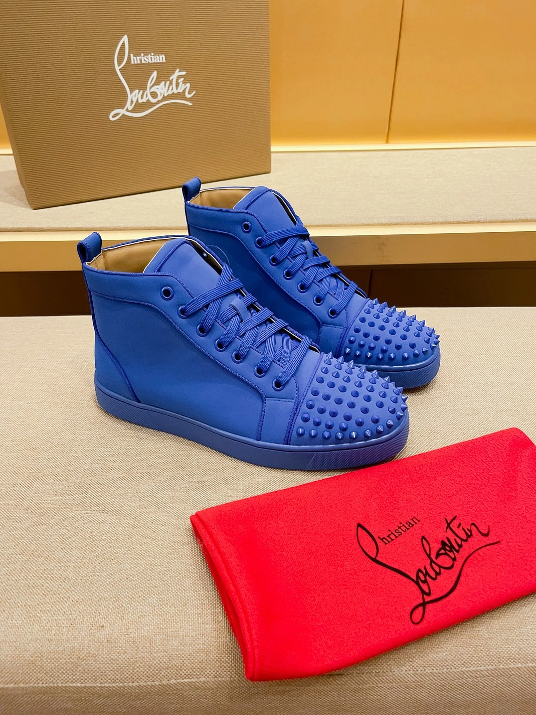 Christian Louboutin High Top Shoes For Men SmartChoice 7832