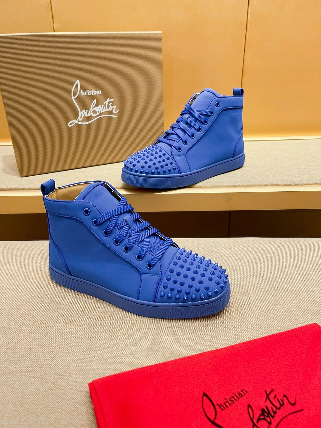 Christian Louboutin High Top Shoes For Men SmartChoice 7832