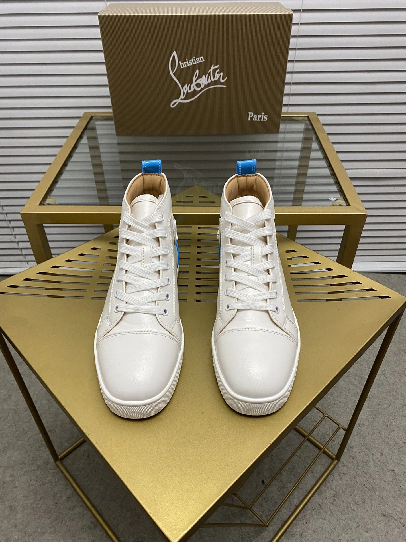 Christian Louboutin High Top Shoes For Women Flexible 6886
