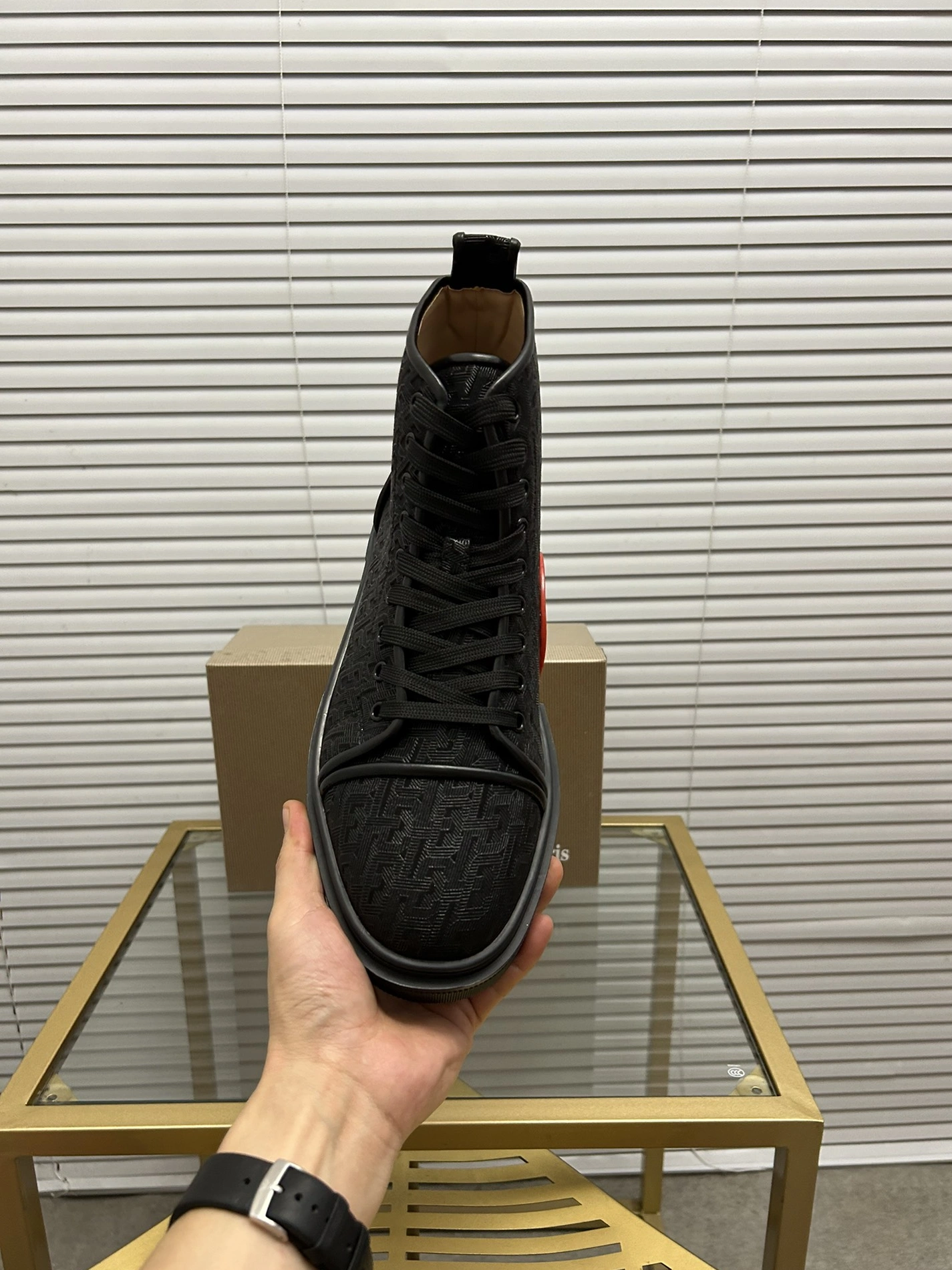 Christian Louboutin High Top Shoes For Women Unique 2099