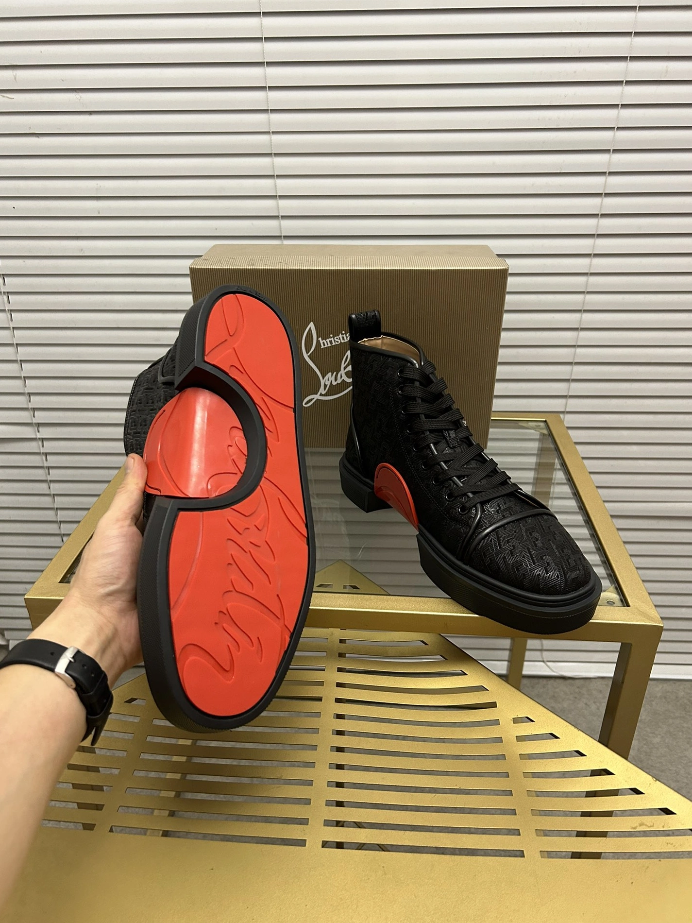 Christian Louboutin High Top Shoes For Women Unique 2099