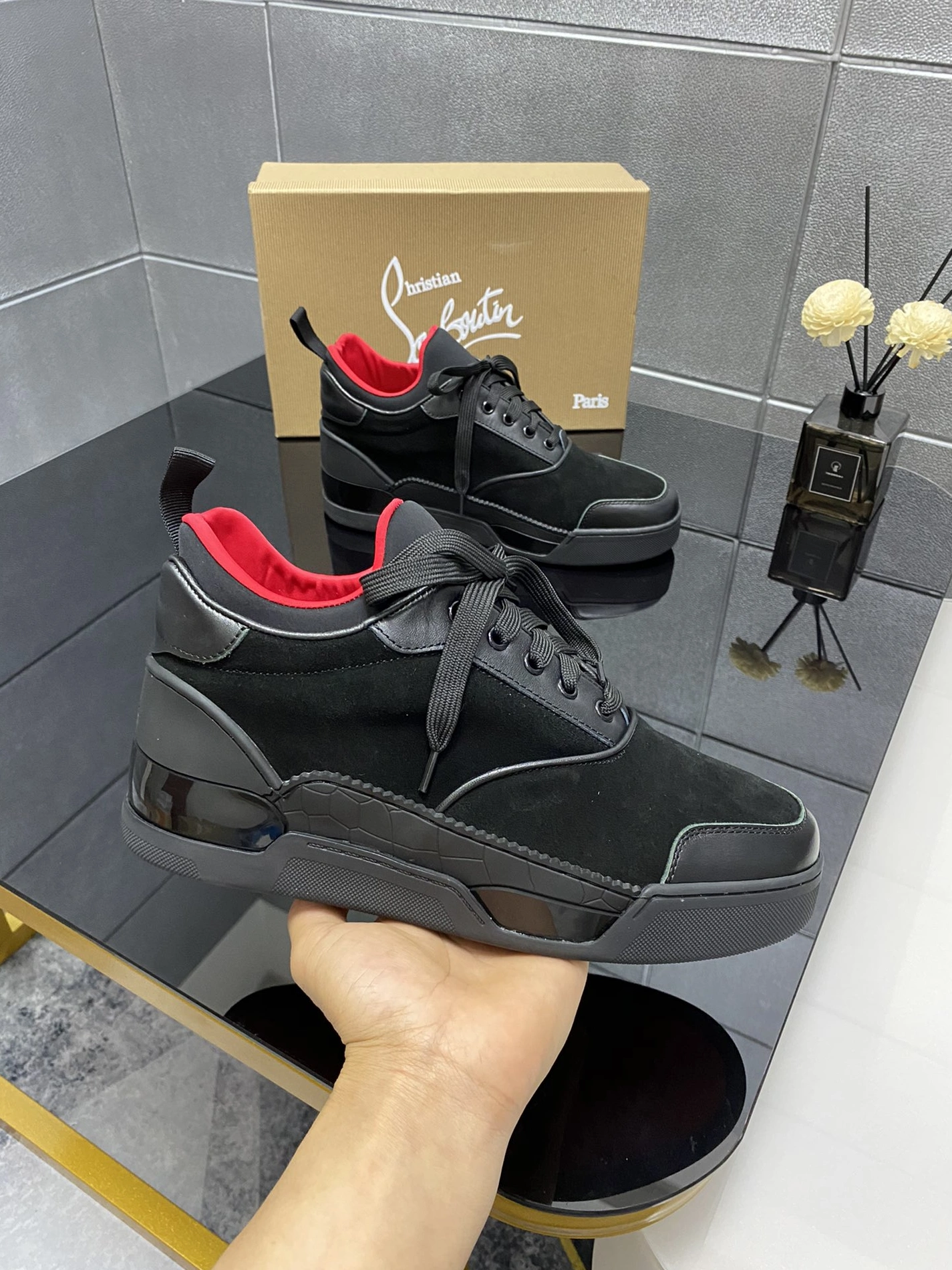 Christian Louboutin High Top Shoes For Women Unique 5439