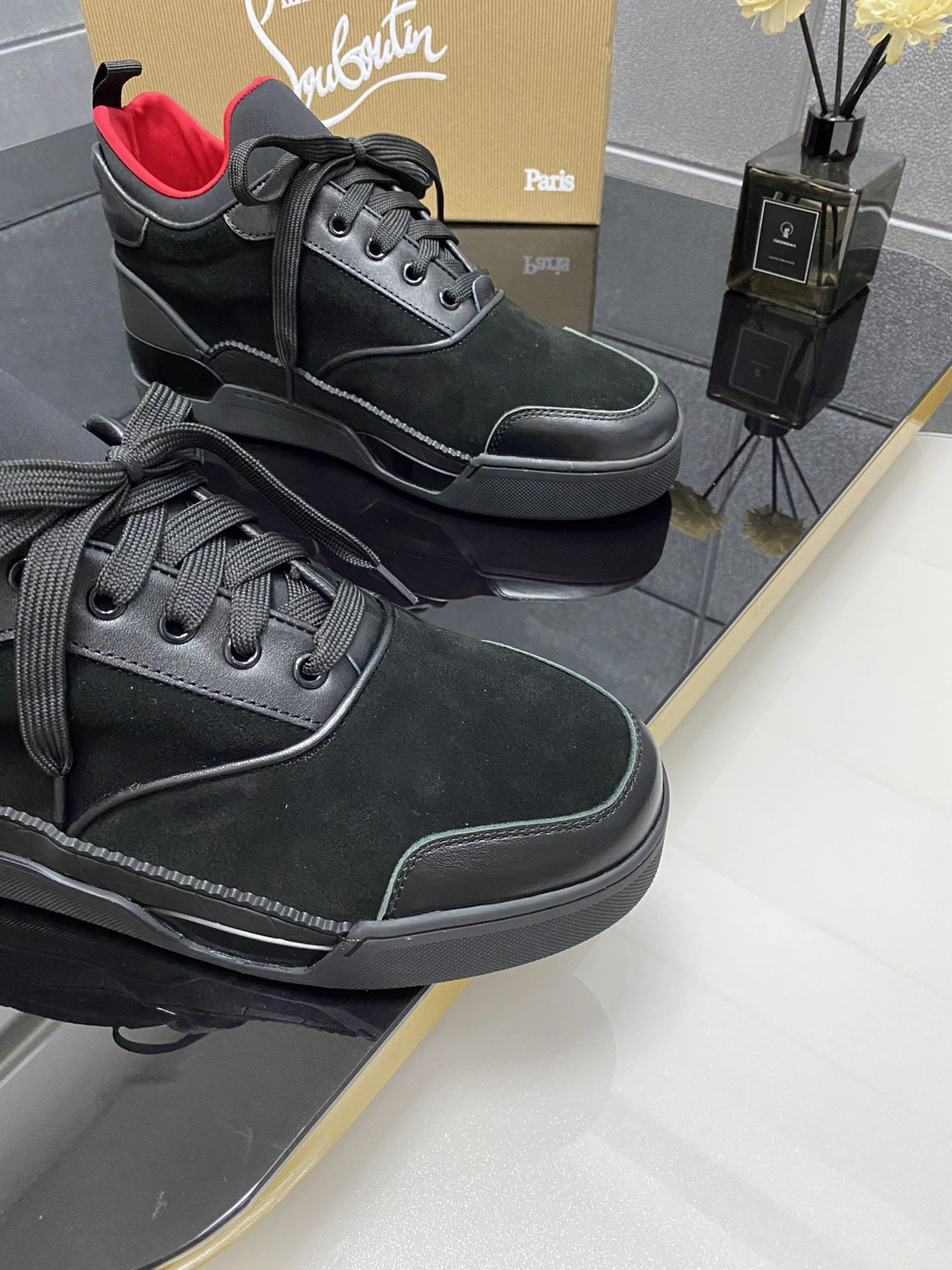 Christian Louboutin High Top Shoes For Women Unique 5439