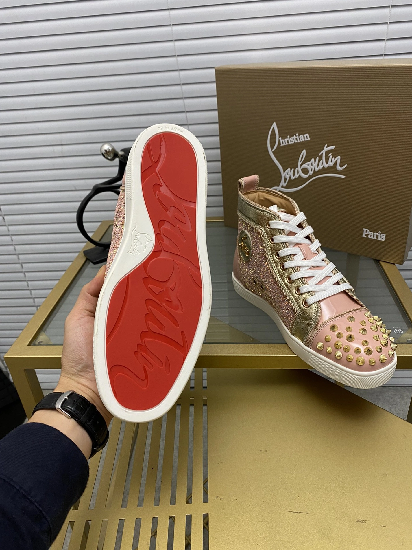 Christian Louboutin High Top Shoes For Women UrbanStyle 8470