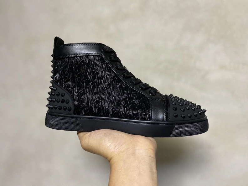 Christian Louboutin High Tops Shoes For Men Affordable 4873