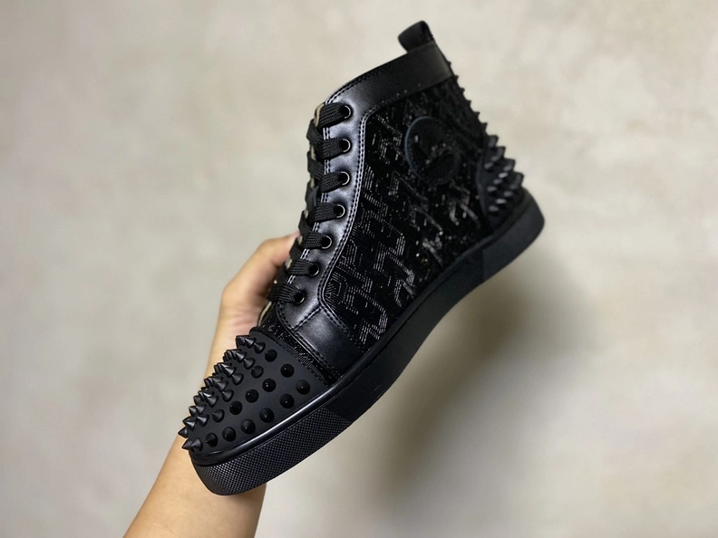 Christian Louboutin High Tops Shoes For Men Affordable 4873