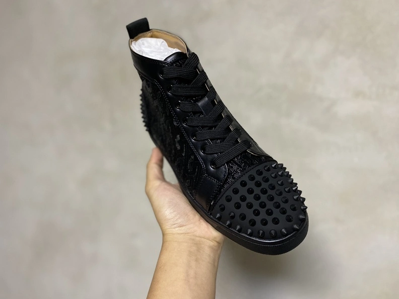 Christian Louboutin High Tops Shoes For Men Affordable 4873