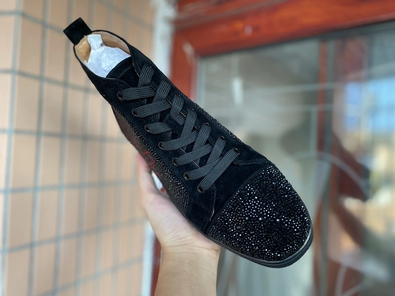 Christian Louboutin High Tops Shoes For Men Breathable 4232