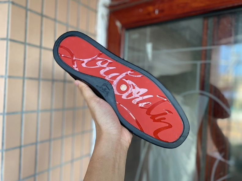 Christian Louboutin High Tops Shoes For Men Breathable 4232