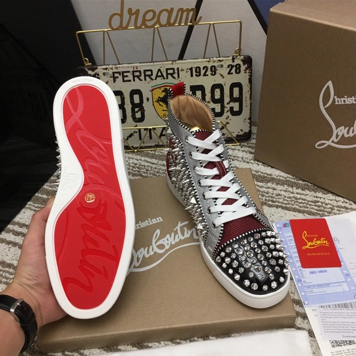 Christian Louboutin High Tops Shoes For Men Compact 7576