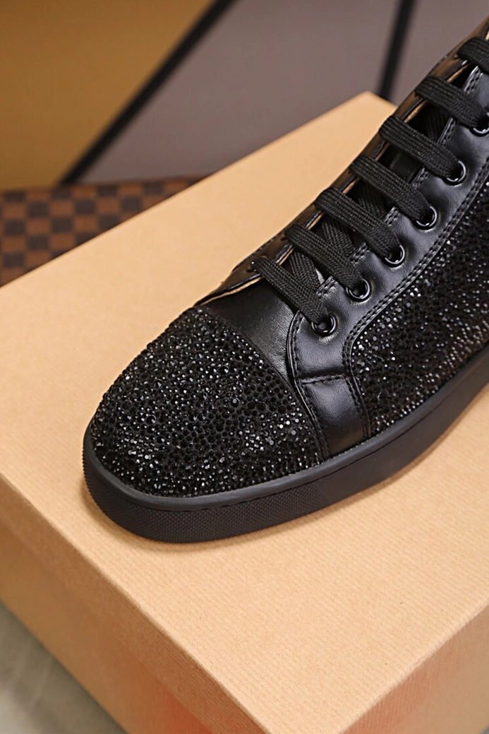 Christian Louboutin High Tops Shoes For Men GoodFit 6735