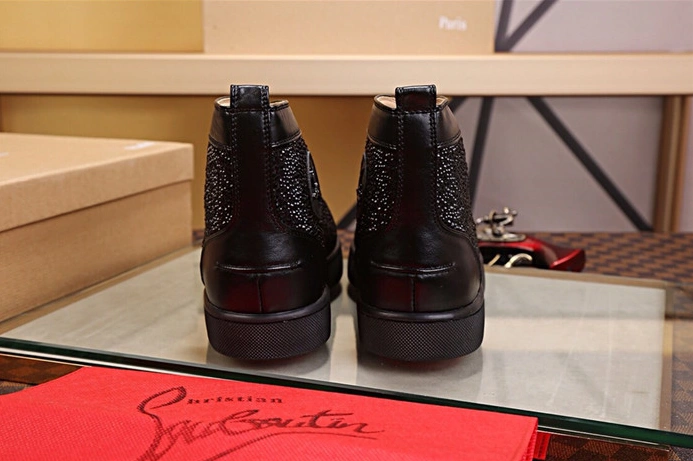 Christian Louboutin High Tops Shoes For Men GoodFit 6735