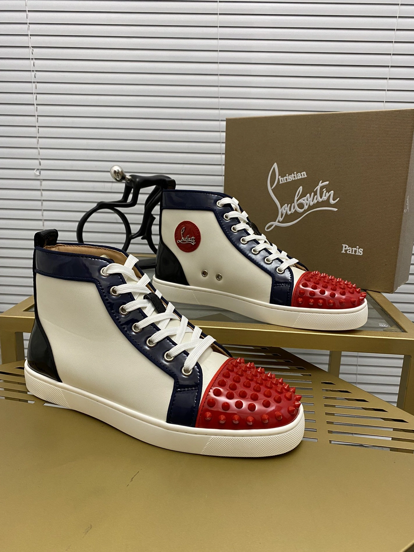 Christian Louboutin High Tops Shoes For Men StreetReady 6925