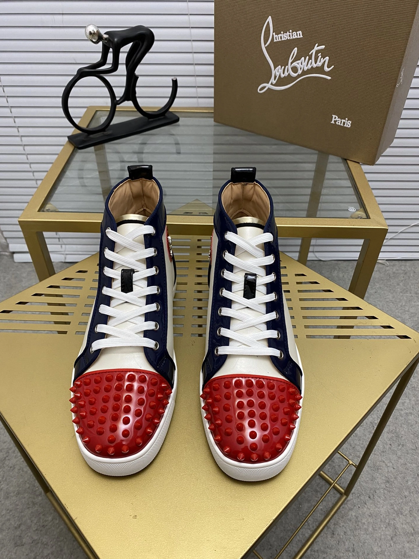 Christian Louboutin High Tops Shoes For Men StreetReady 6925
