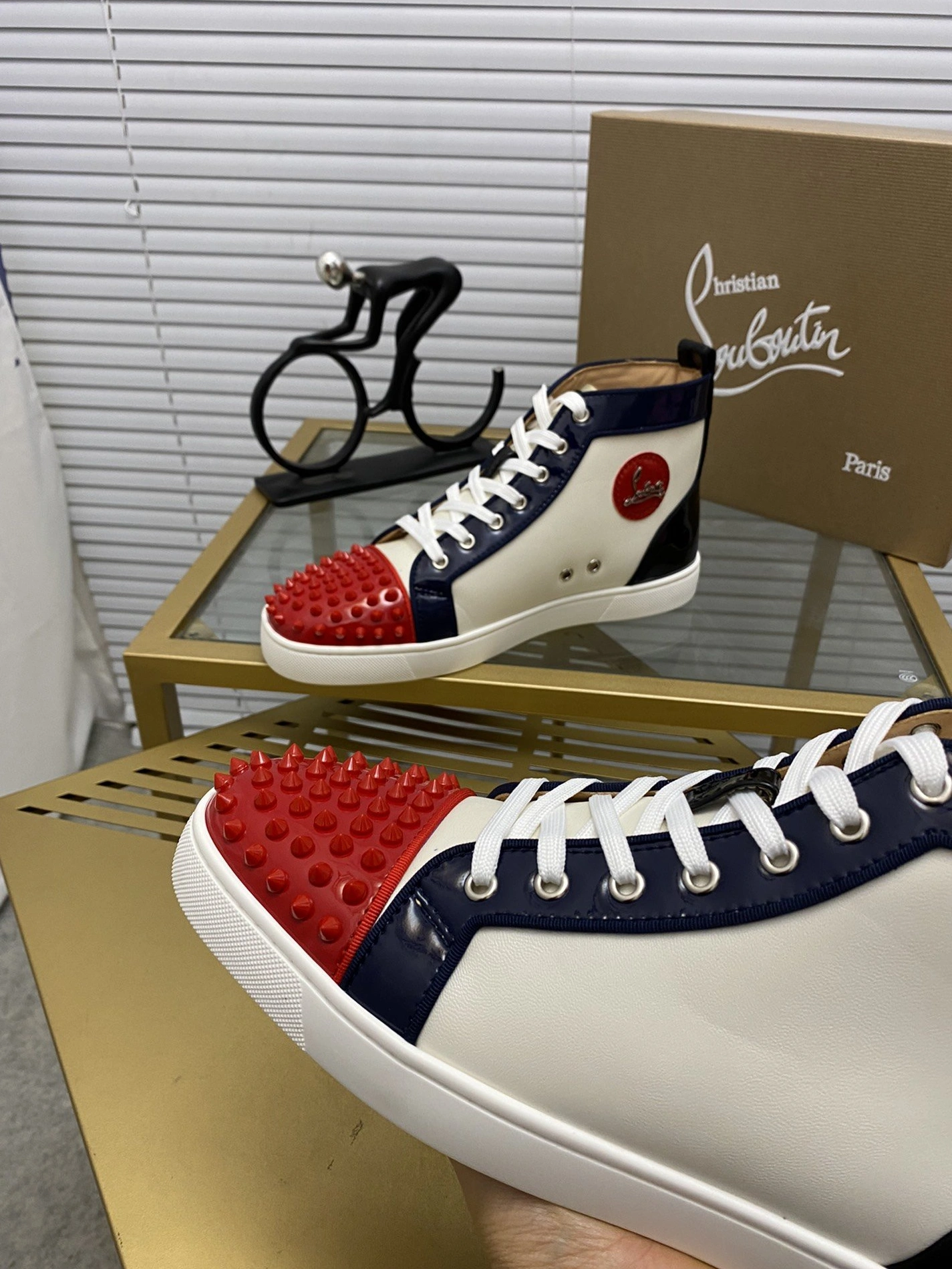 Christian Louboutin High Tops Shoes For Men StreetReady 6925
