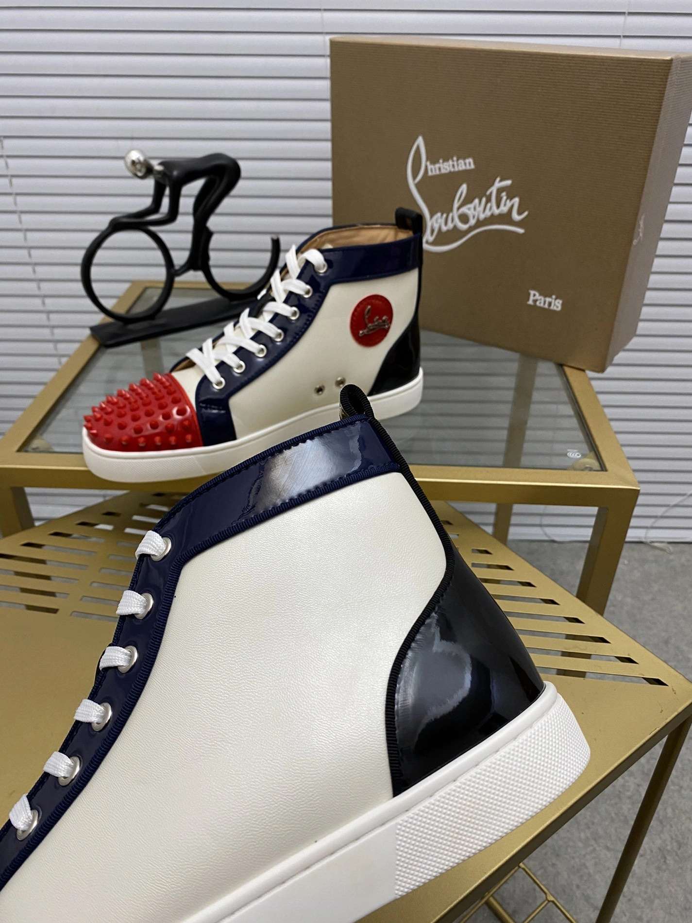 Christian Louboutin High Tops Shoes For Men StreetReady 6925