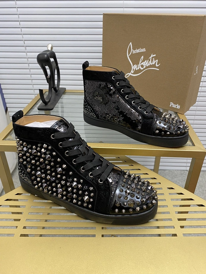 Christian Louboutin High Tops Shoes For Men TopPick 2462