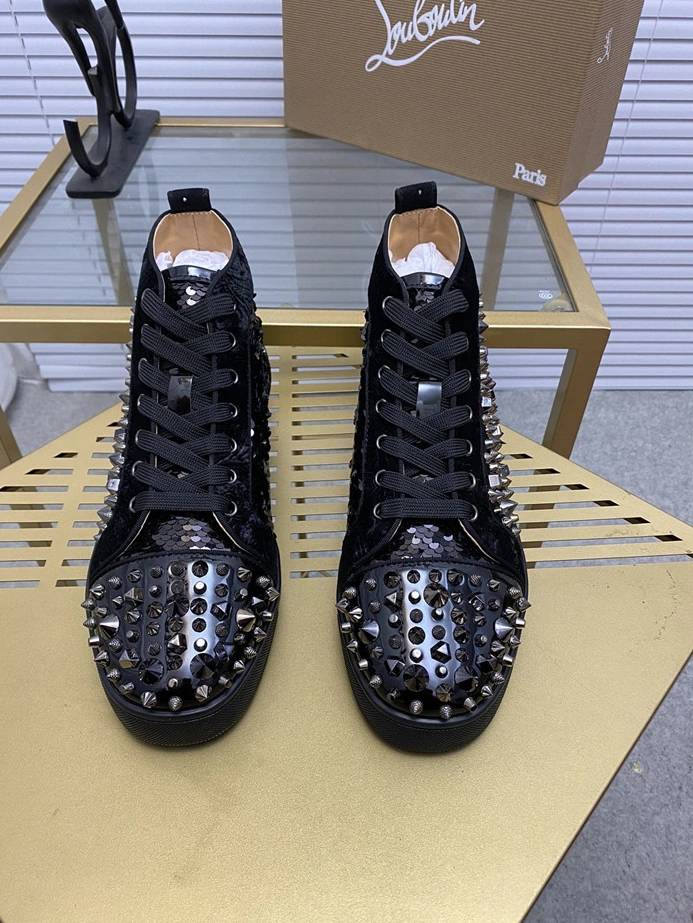 Christian Louboutin High Tops Shoes For Men TopPick 2462