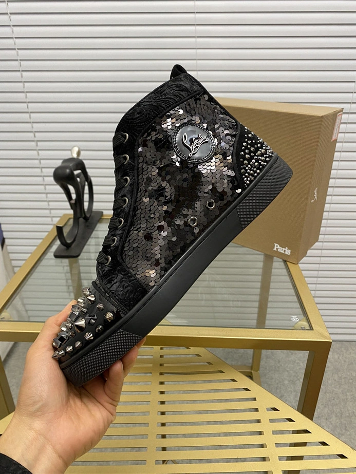 Christian Louboutin High Tops Shoes For Men TopPick 2462