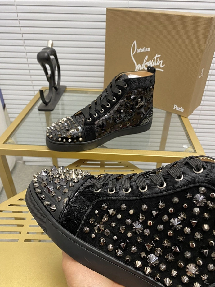 Christian Louboutin High Tops Shoes For Men TopPick 2462