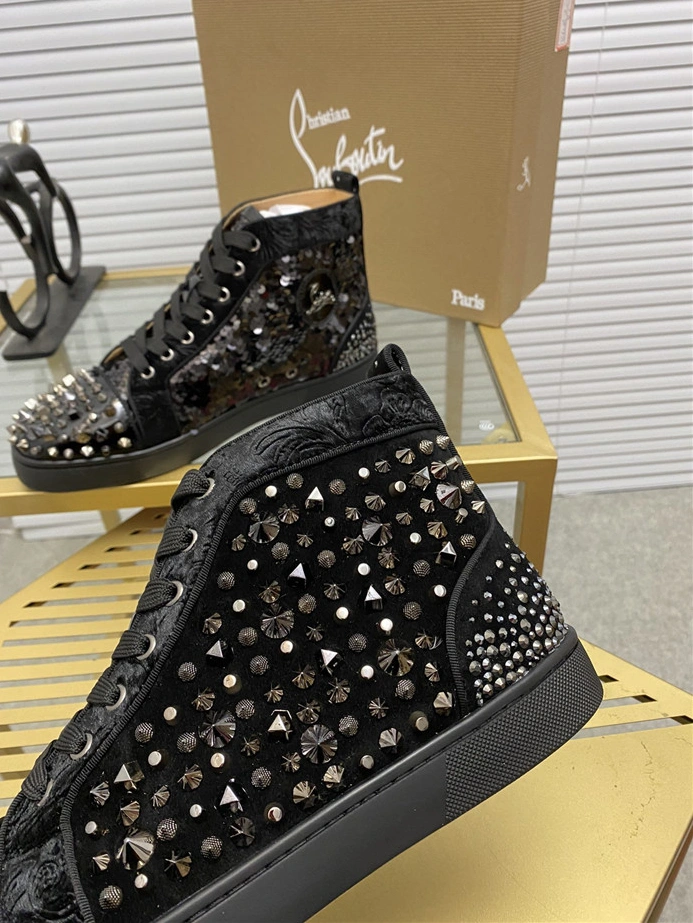Christian Louboutin High Tops Shoes For Men TopPick 2462