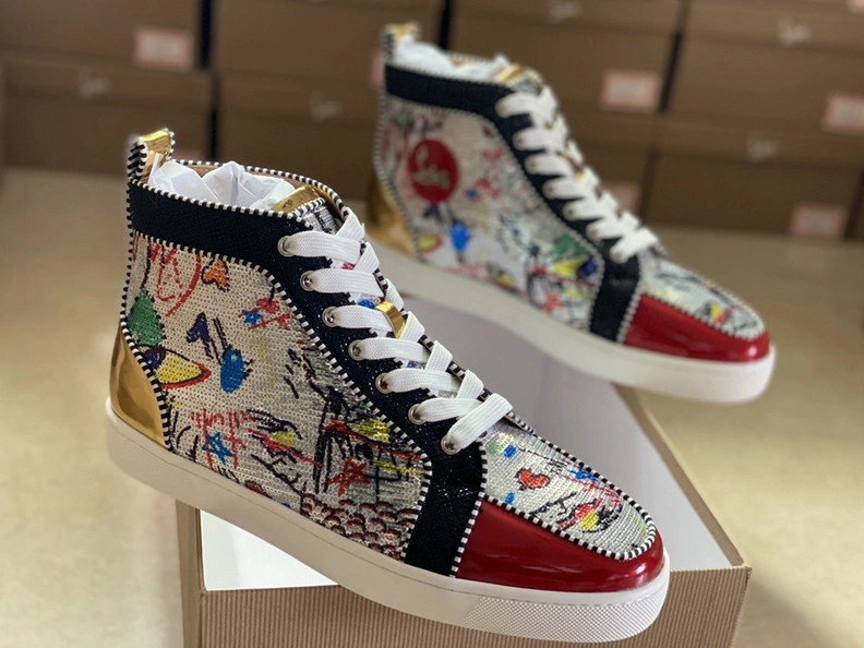Christian Louboutin High Tops Shoes For Men TopPick 6116