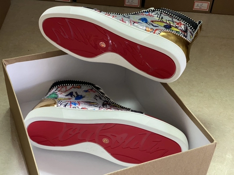 Christian Louboutin High Tops Shoes For Men TopPick 6116