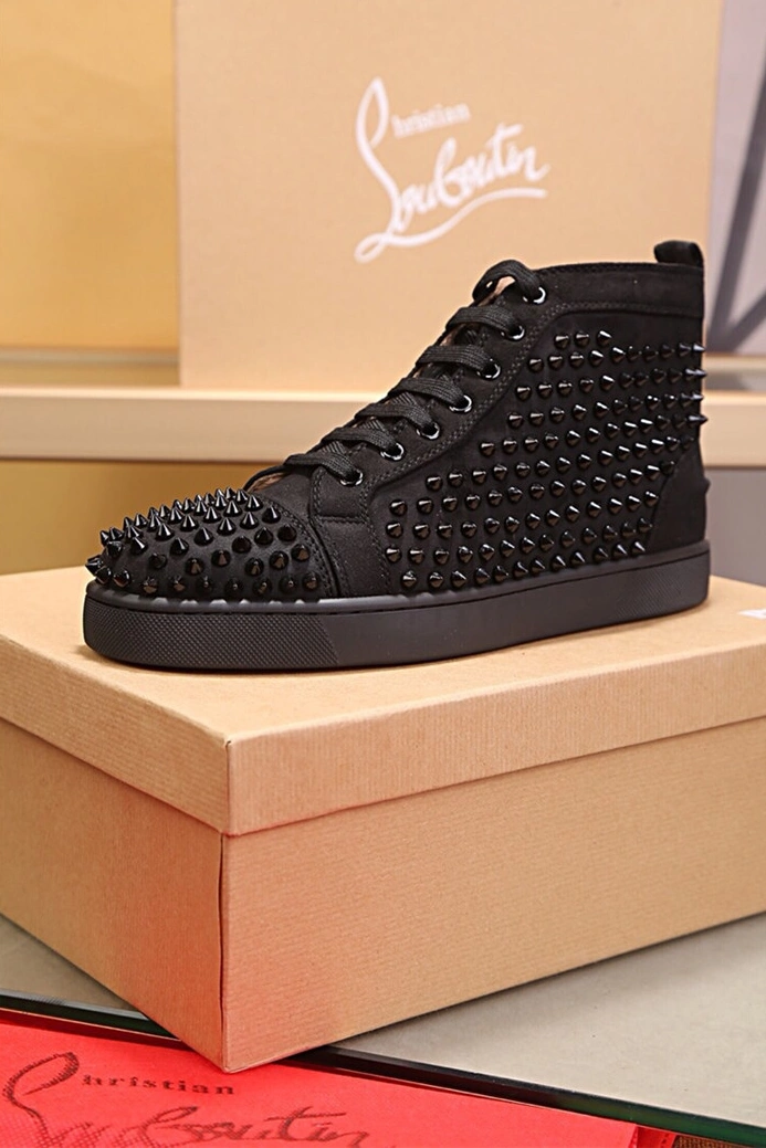 Christian Louboutin High Tops Shoes For Men Trendsetting 4370