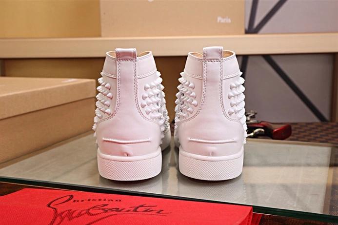 Christian Louboutin High Tops Shoes For Men Vibrant 3915