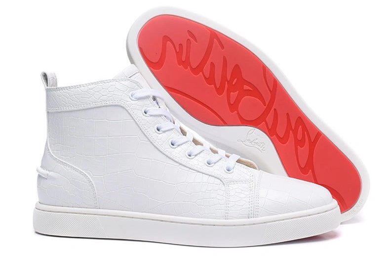 Christian Louboutin High Tops Shoes For Men Vibrant 7225