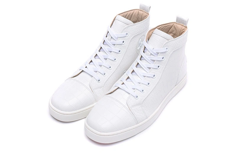 Christian Louboutin High Tops Shoes For Men Vibrant 7225