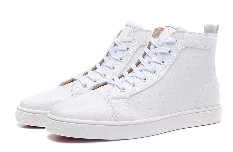 Christian Louboutin High Tops Shoes For Men Vibrant 7225