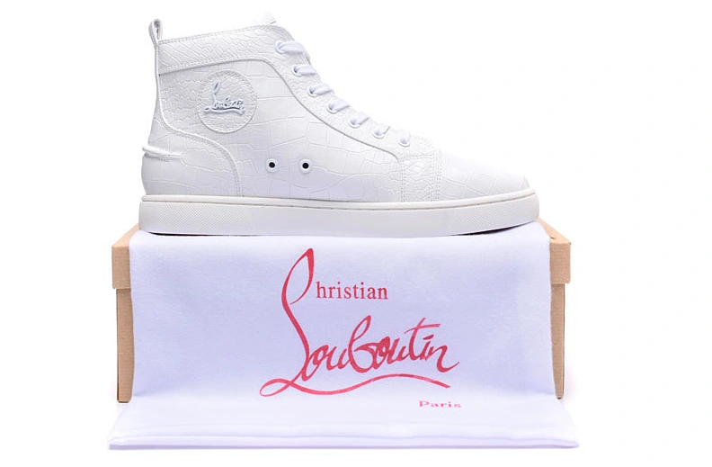 Christian Louboutin High Tops Shoes For Men Vibrant 7225