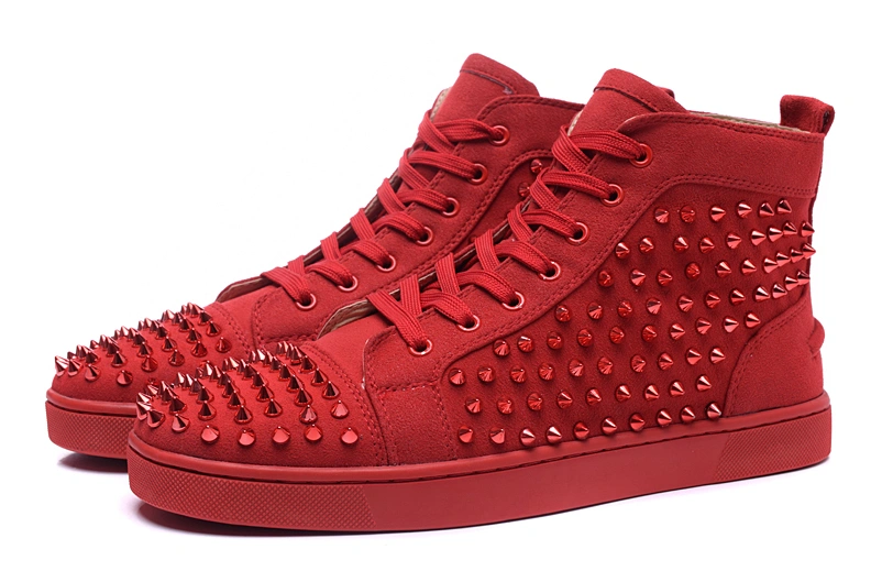 Christian Louboutin High Tops Shoes For Men Vibrant 9458