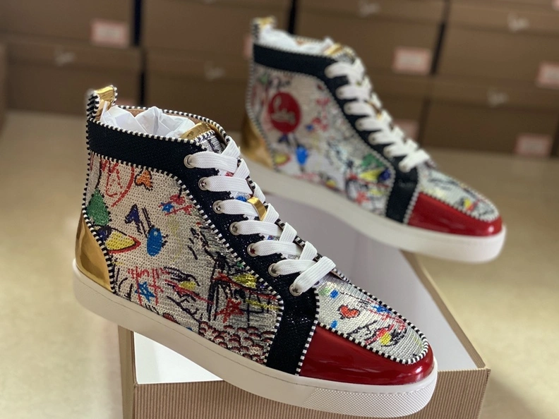 Christian Louboutin High Tops Shoes For Women Fashionable 339