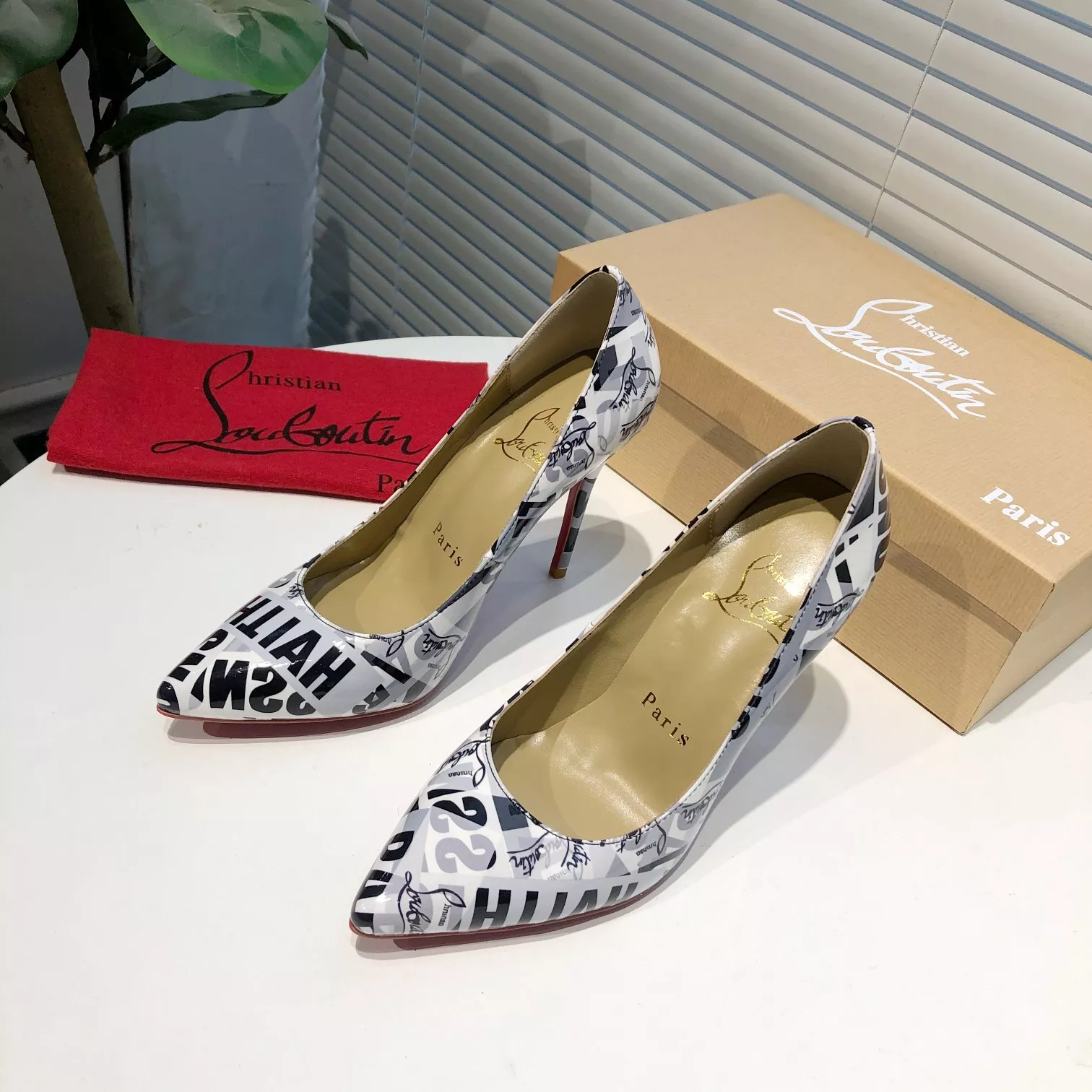 Christian Louboutin High-heeled shoes For Women AllSeason 2935