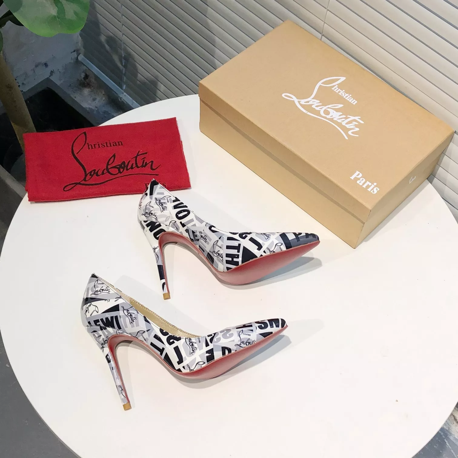 Christian Louboutin High-heeled shoes For Women AllSeason 2935