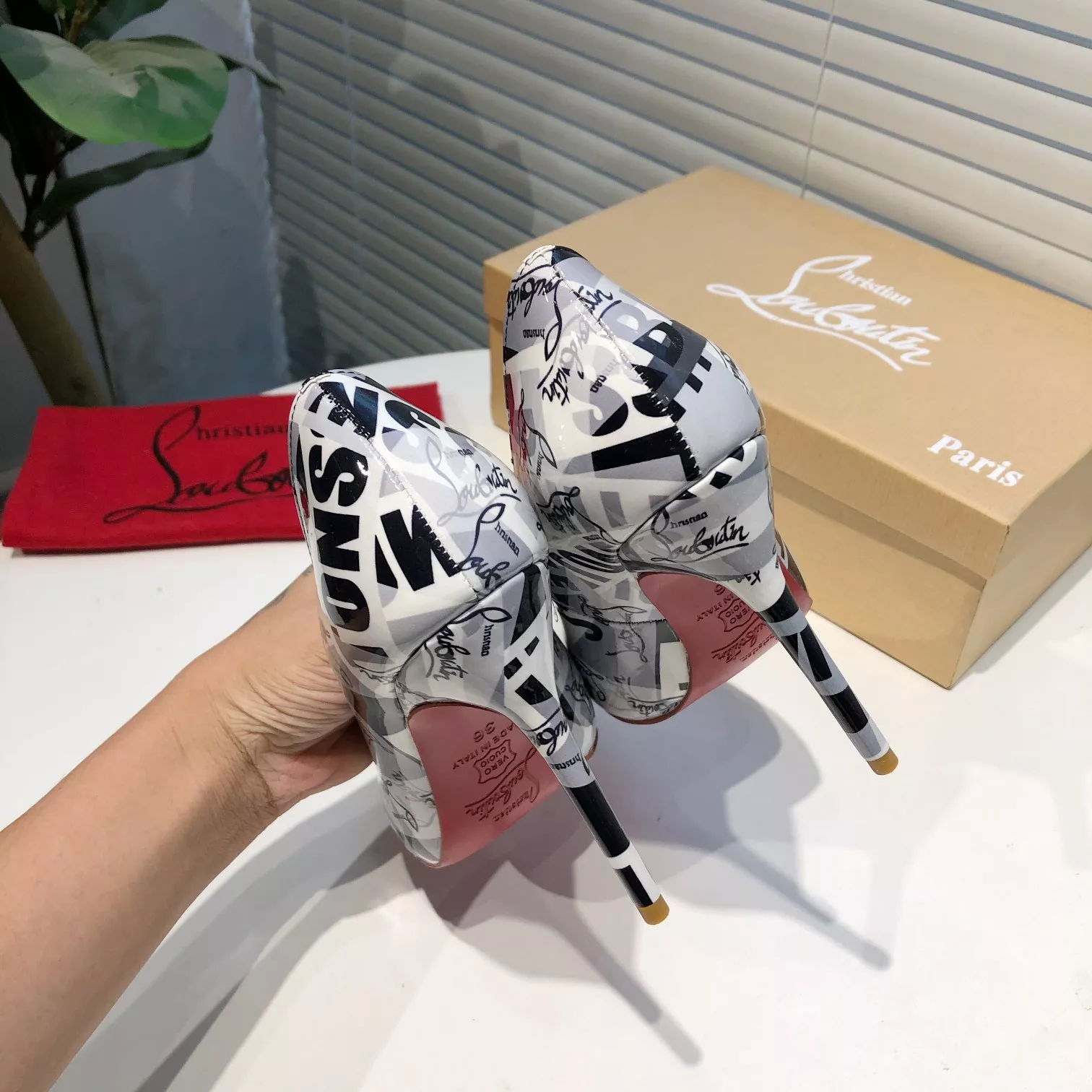 Christian Louboutin High-heeled shoes For Women AllSeason 2935